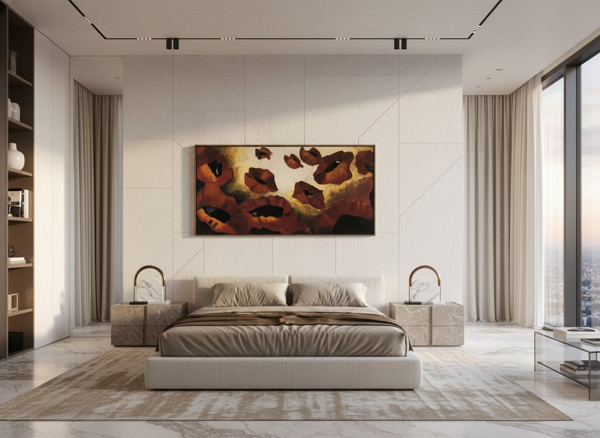 Obra al oleo de Eduardo Lopez